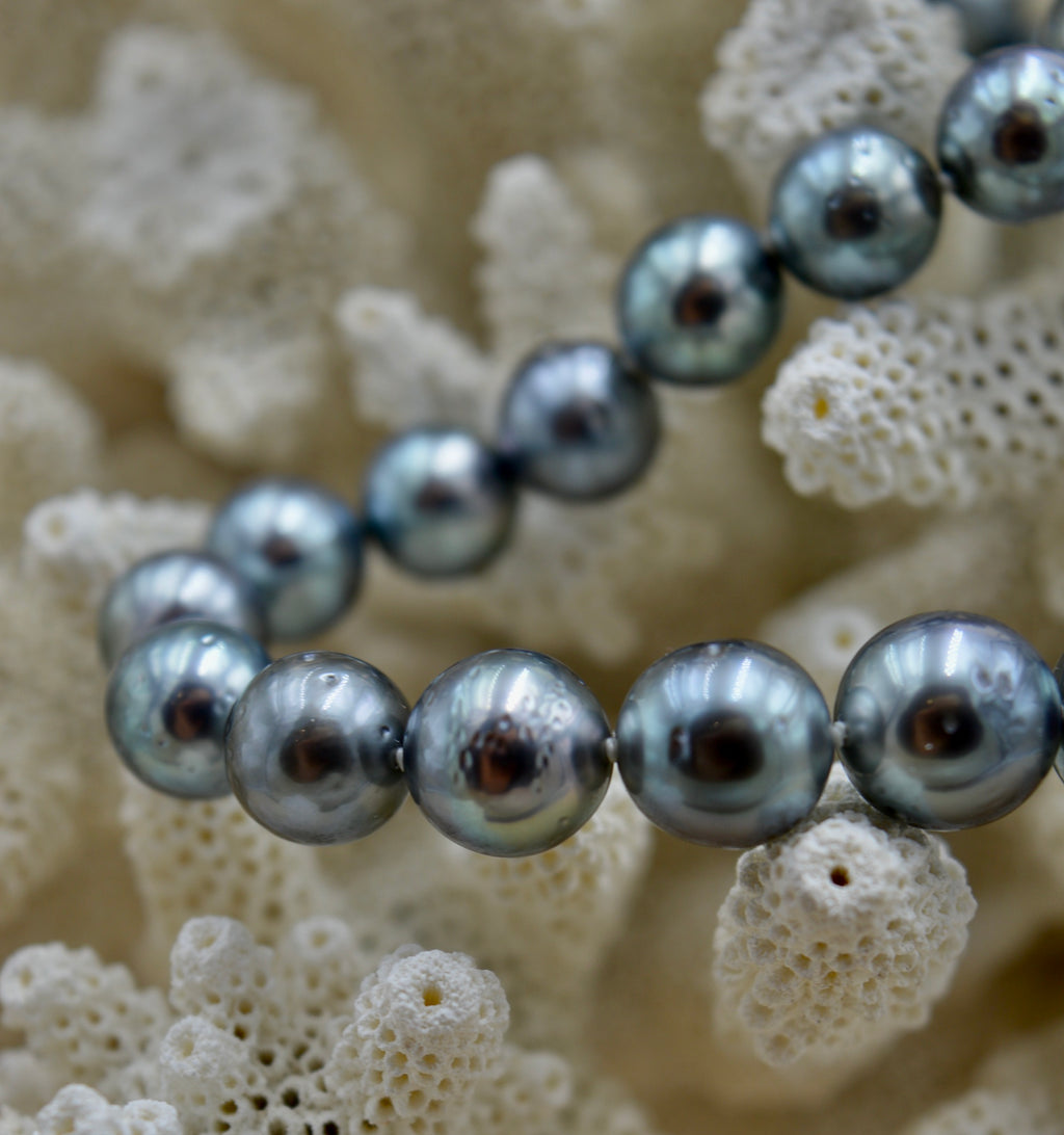 Collection Tahiti Nui perles rondes de 9mm a 11.8mm