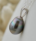 Collection Varua perle cerclée de 10mm sur argent