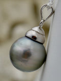 Collection Tiare perle ronde cerclée de 12.3mm
