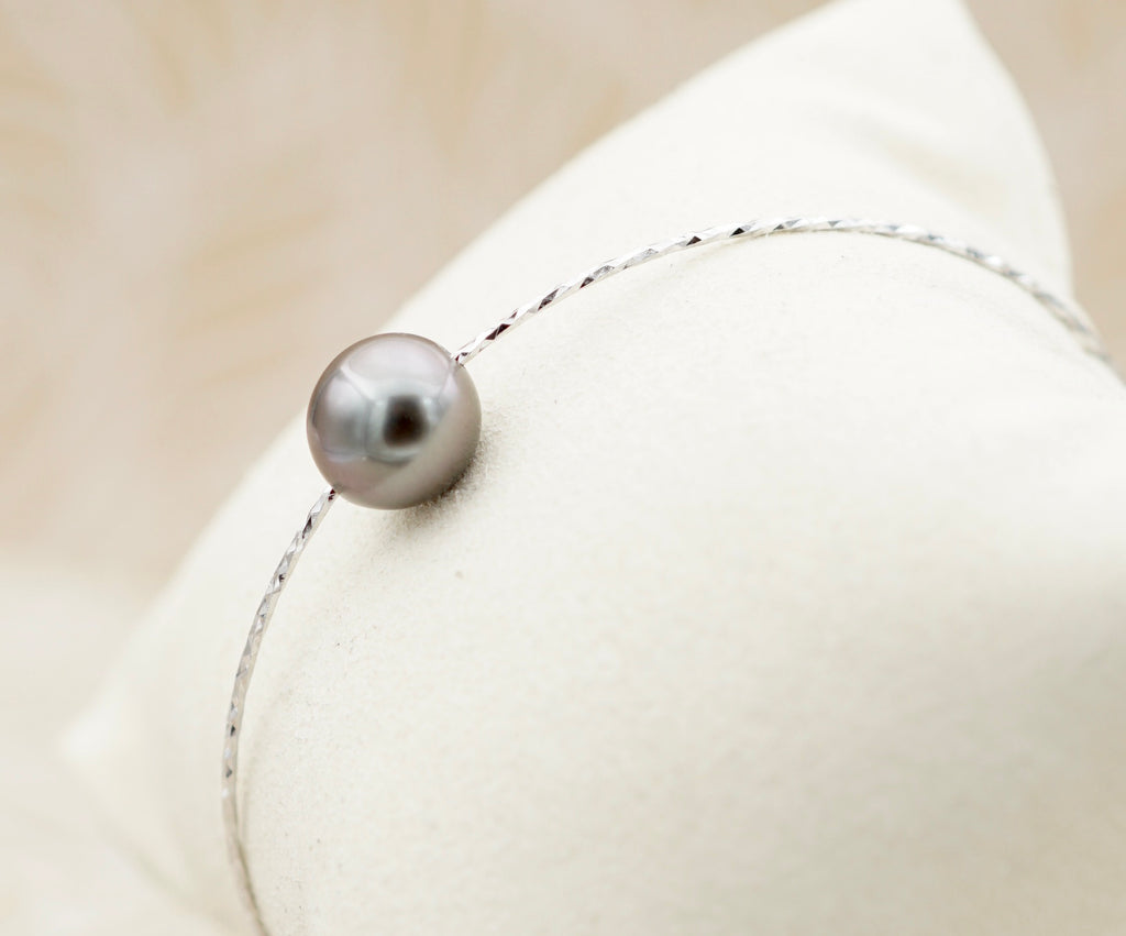 Collection Huahine perle semi ronde de 9.9mm