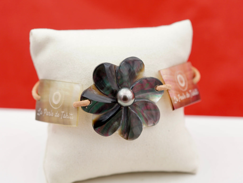 Collection Meka perle semi ronde de 8.8mm