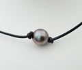 Collection Rurutu perle cerclée de 11.8mm