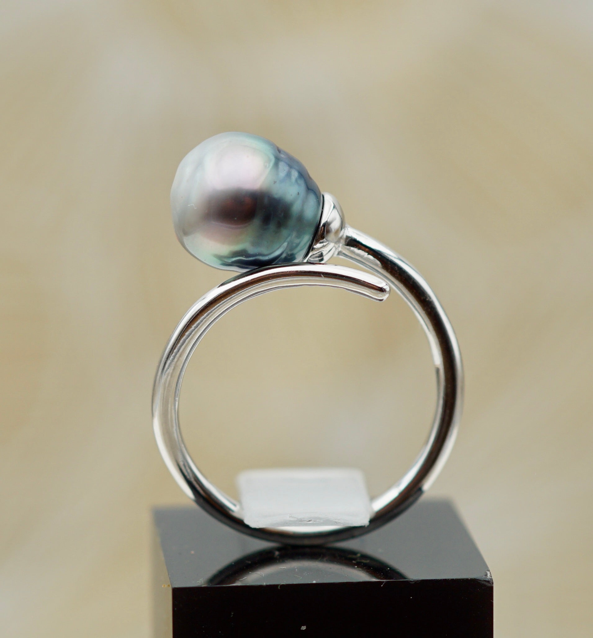 Collection Mata perle silver de 8.9mm