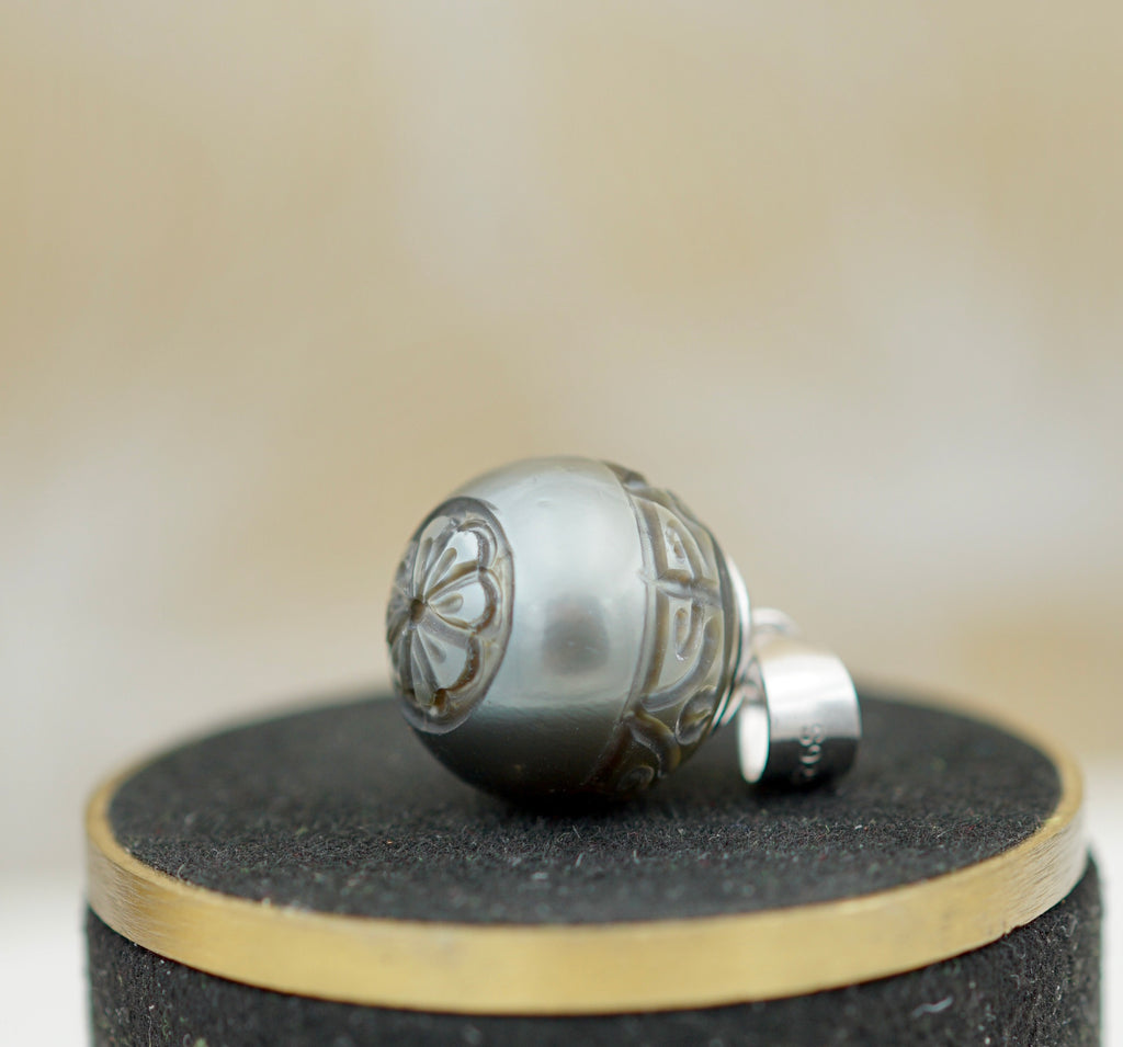 Collection Tane perle gravée de 14mm