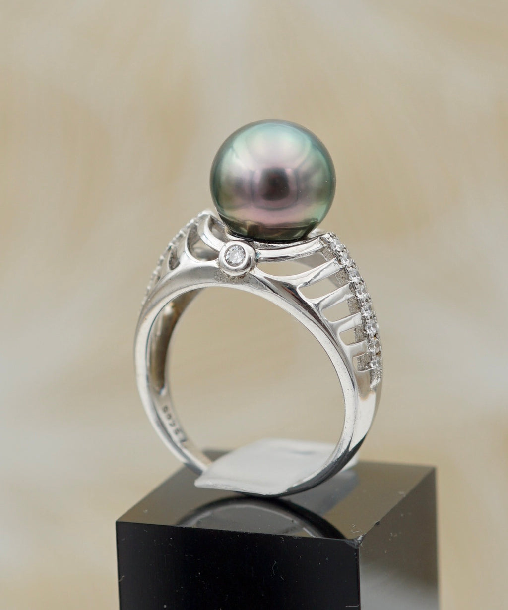 Collection Moorea perle ronde de 9.7mm