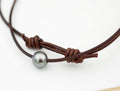 Collier Rikitea perle ronde de 9.6mm