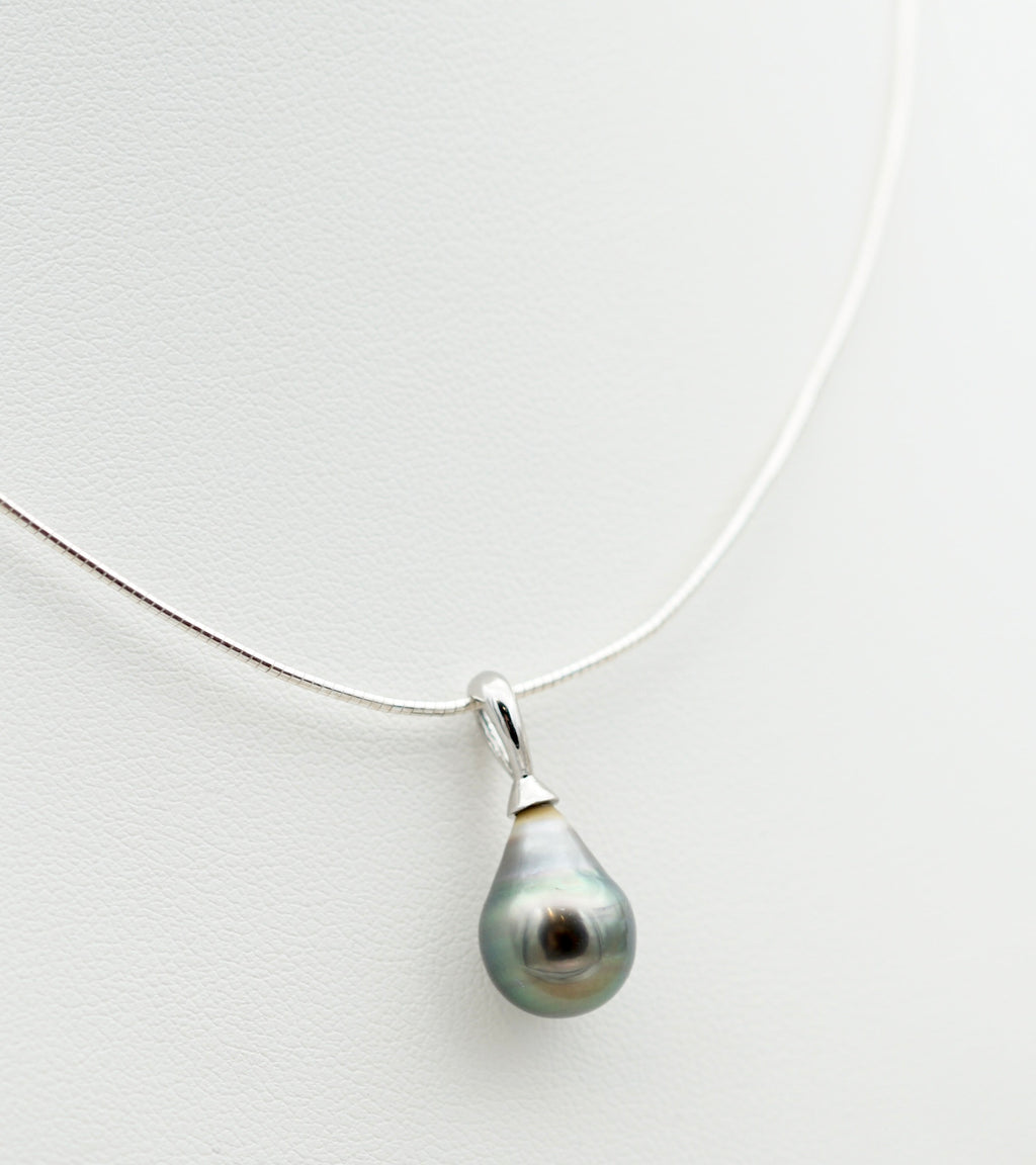 La Tahitienne perle cerclée de 10mm