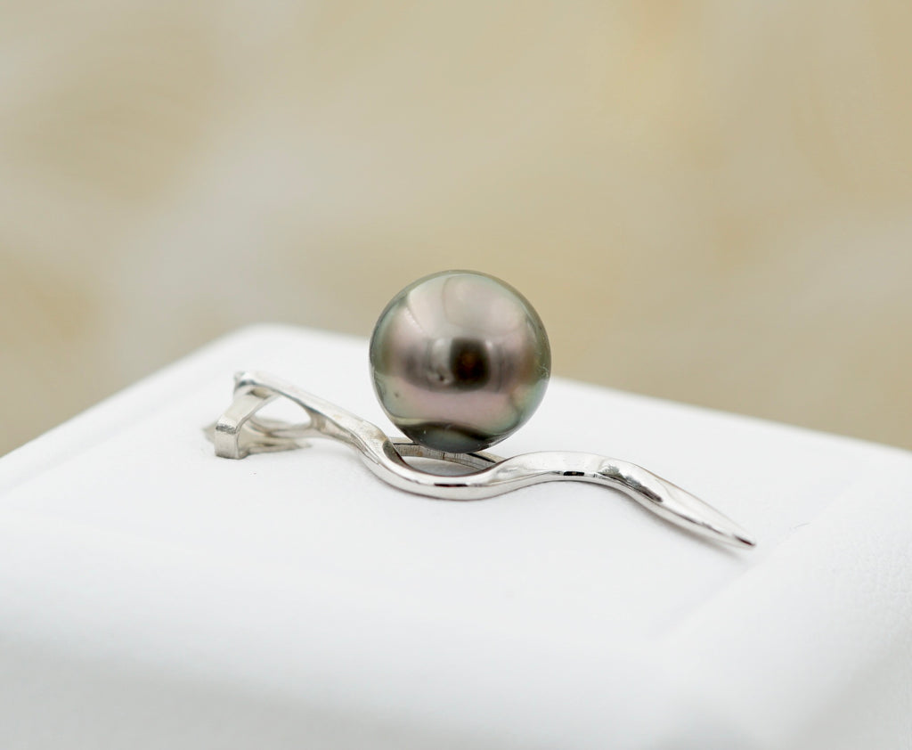Collection Tahiti perle ronde de 9.8mm