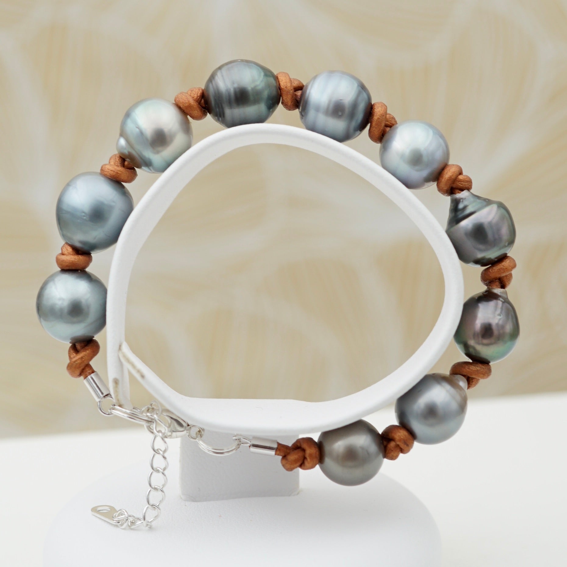 Collection Mangareva 10 perles multicolores