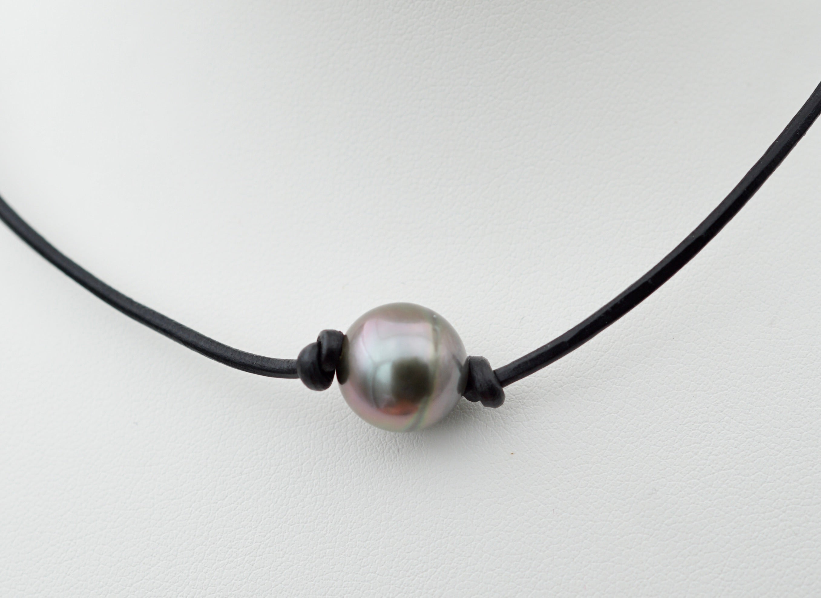Collection Rurutu perle cerclée de 11.8mm