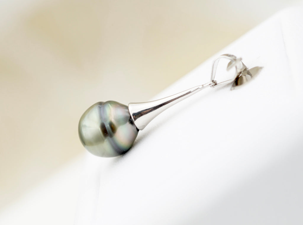 Collection Mauii perle cerclée de 9.4mm