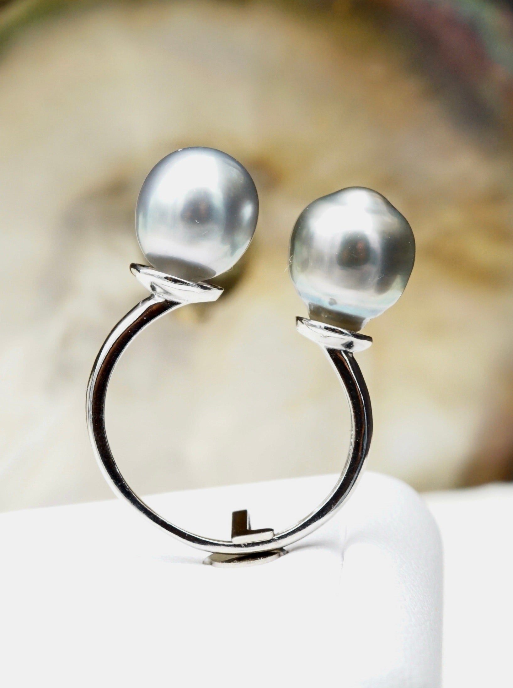Collection Manuia deux splendides perles silver