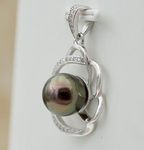Collection apetahi perle semi ronde de 9.4mm