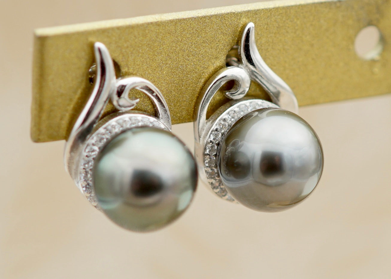 belles de Tahiti perles baroques de 9.2mm