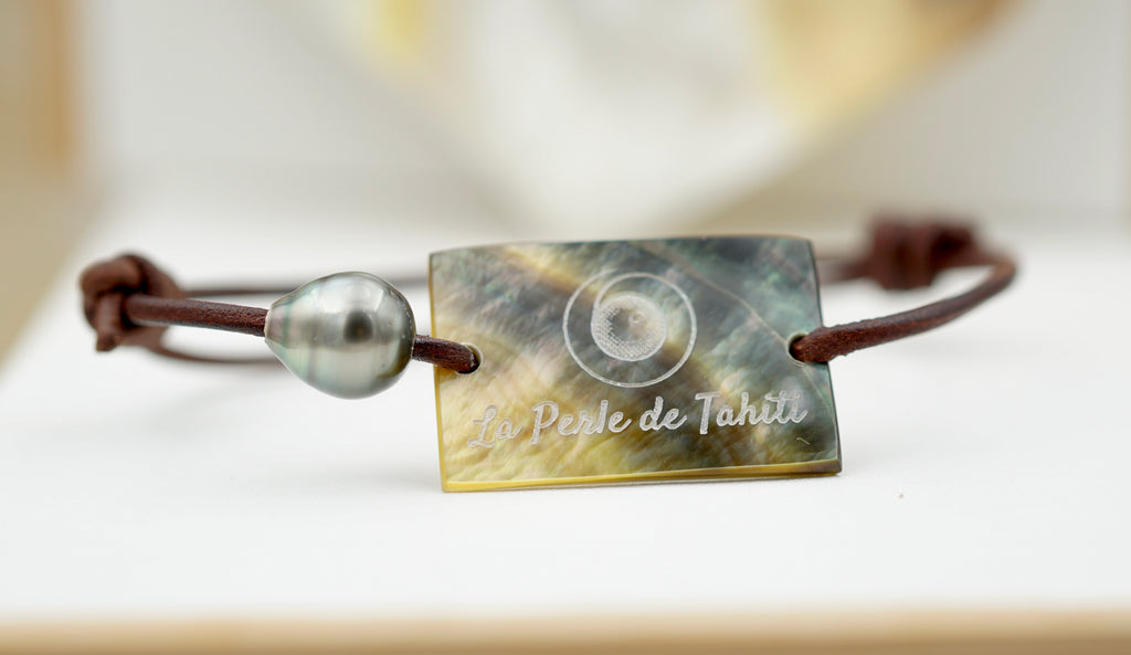 Collection Tiare perle cerclée de 9.5mm