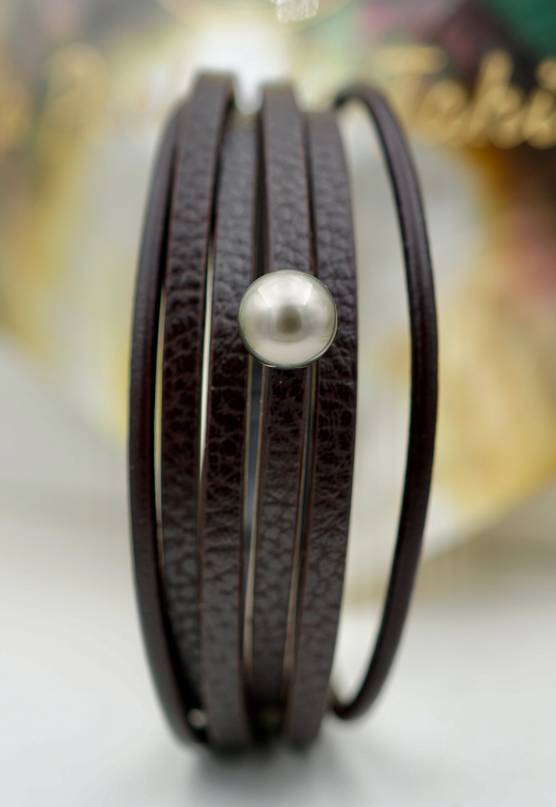 Collection hamuta perle semi ronde de 9.7mm