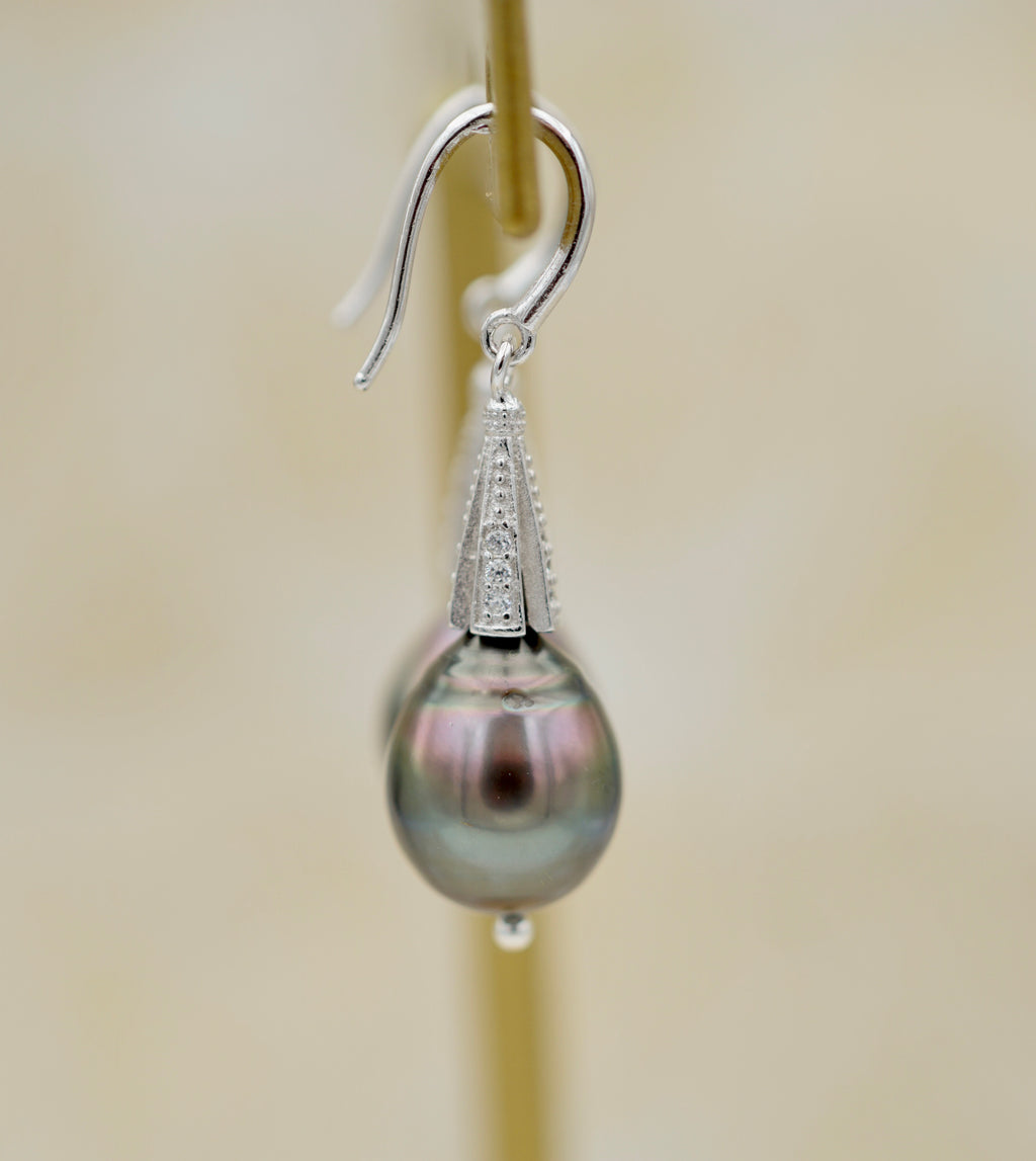 Collection Rurutu perles cerclées de 10.2mm