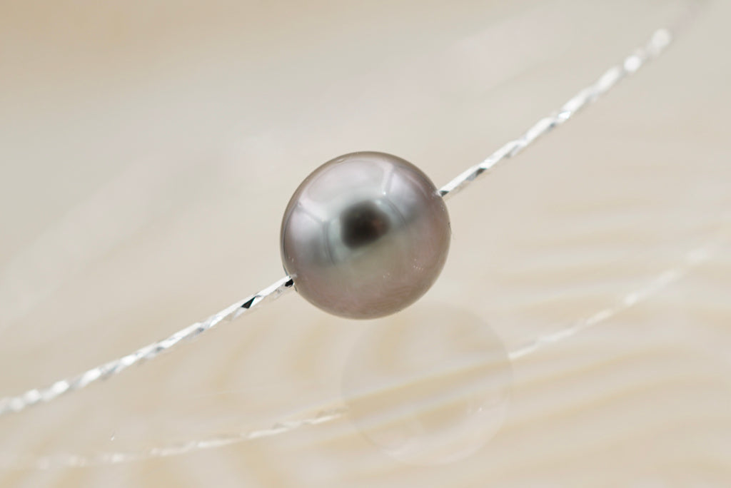 Collection Huahine perle semi ronde de 9.9mm