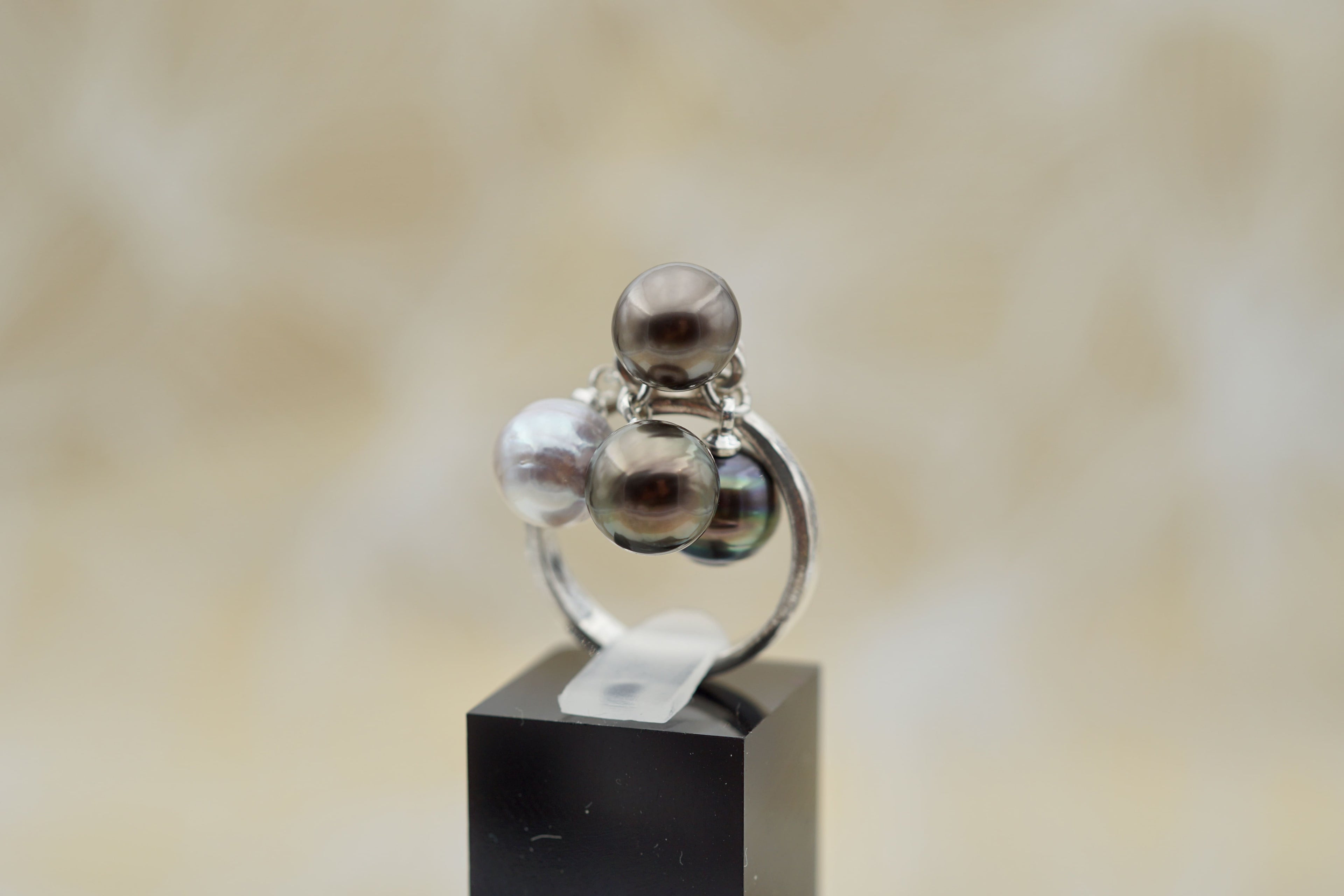 Collection Teava 4 perles de 9mm multicolores