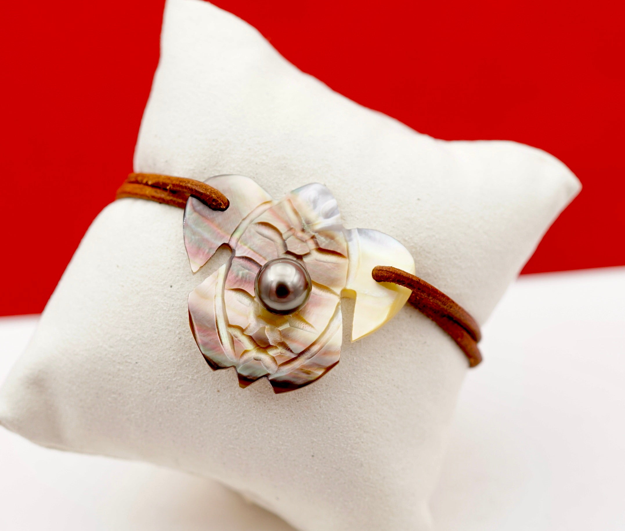 Collection Heiva perle semi ronde de 8.9mm