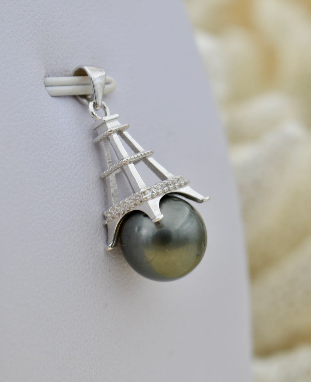 Collection Paris perle de 11.2mm sur argent