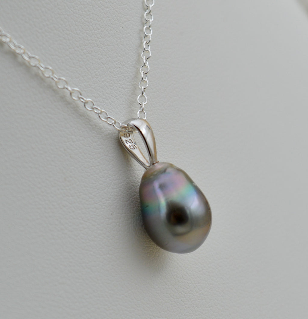 Collection Varua perle cerclée de 10mm sur argent