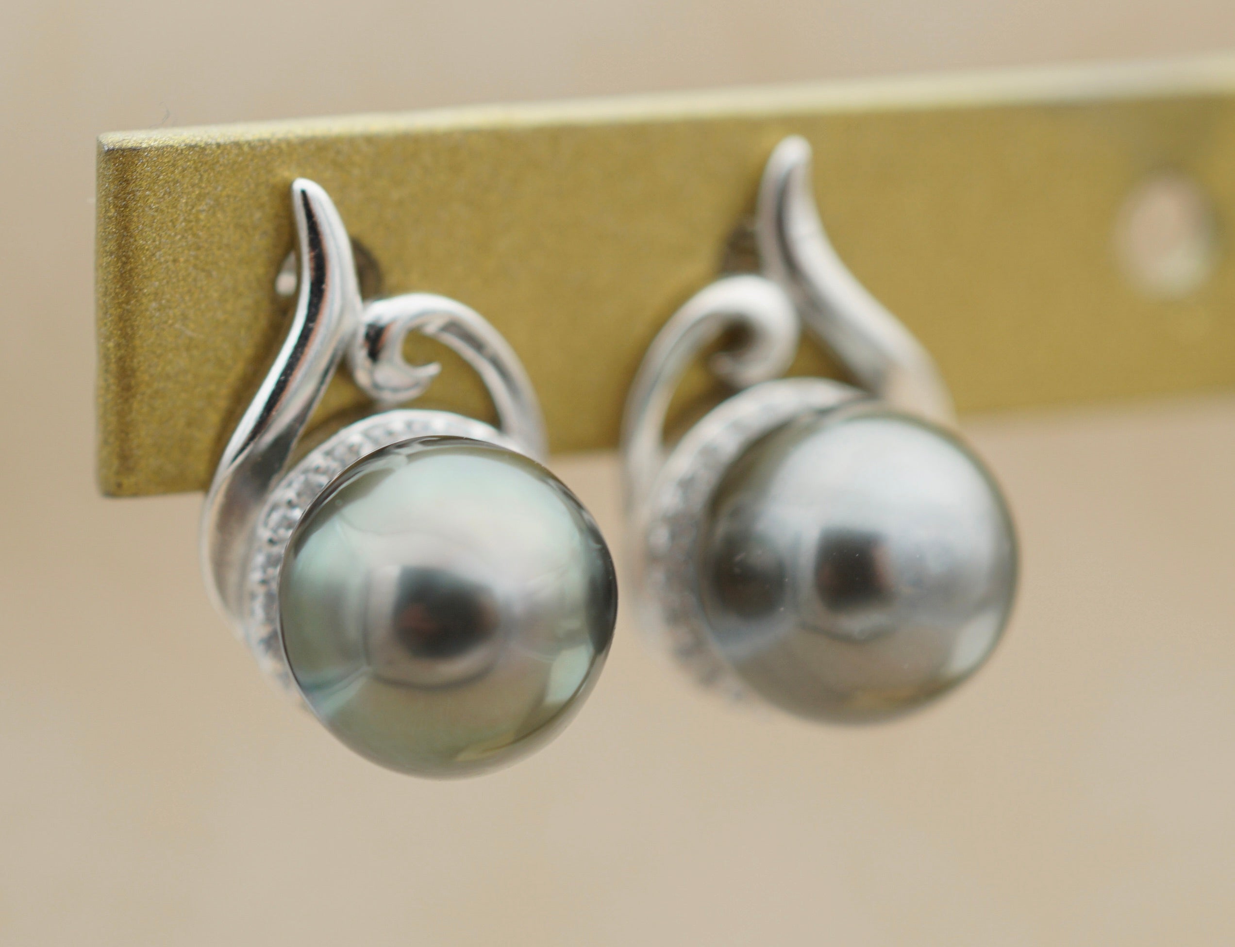 belles de Tahiti perles baroques de 9.2mm