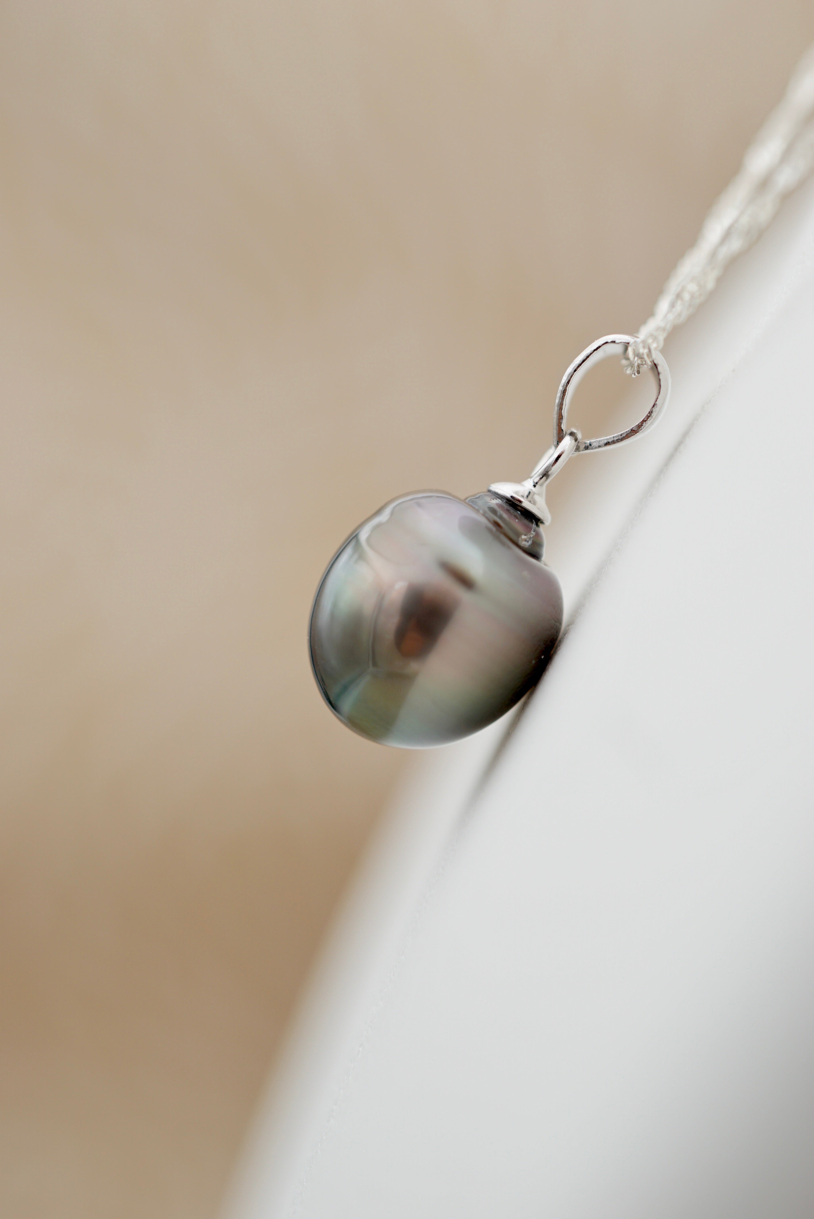 Collection Moana perle cerclée de 10.2mm