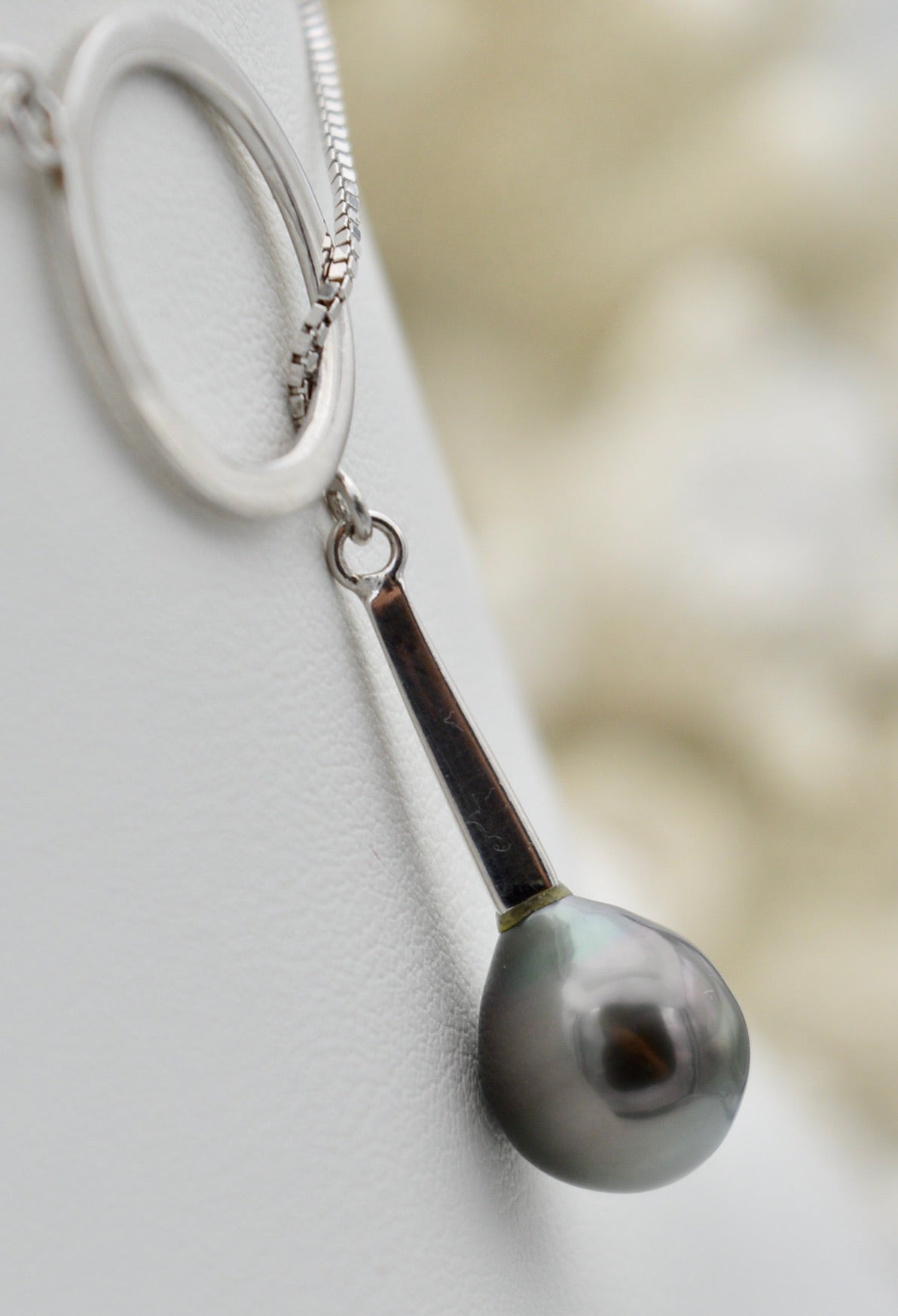 Collection Aorai perle de 9.2mm sur argent