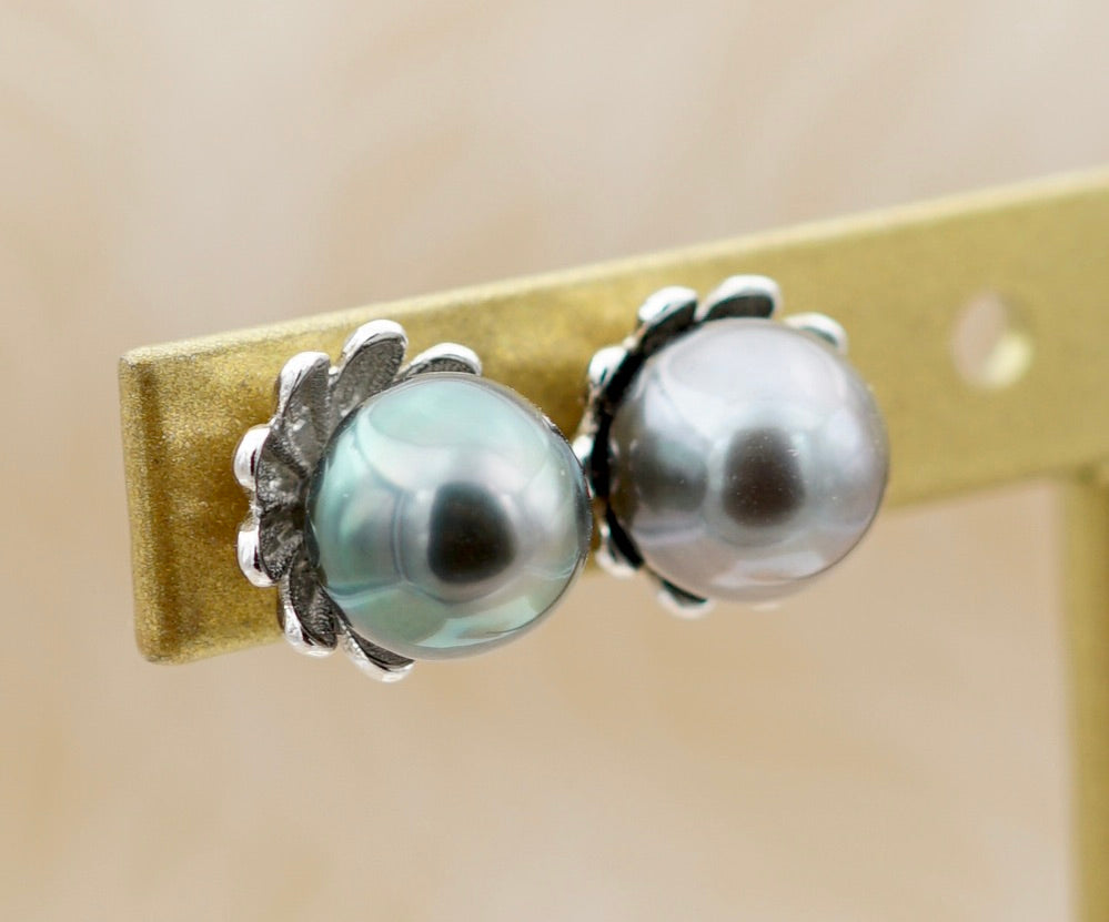 Collection Meka perles semi rondes de de 9.1mm