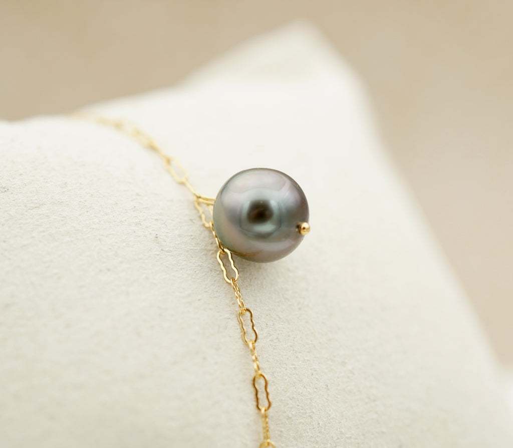 Collection Tiare perle ronde de 9.1mm