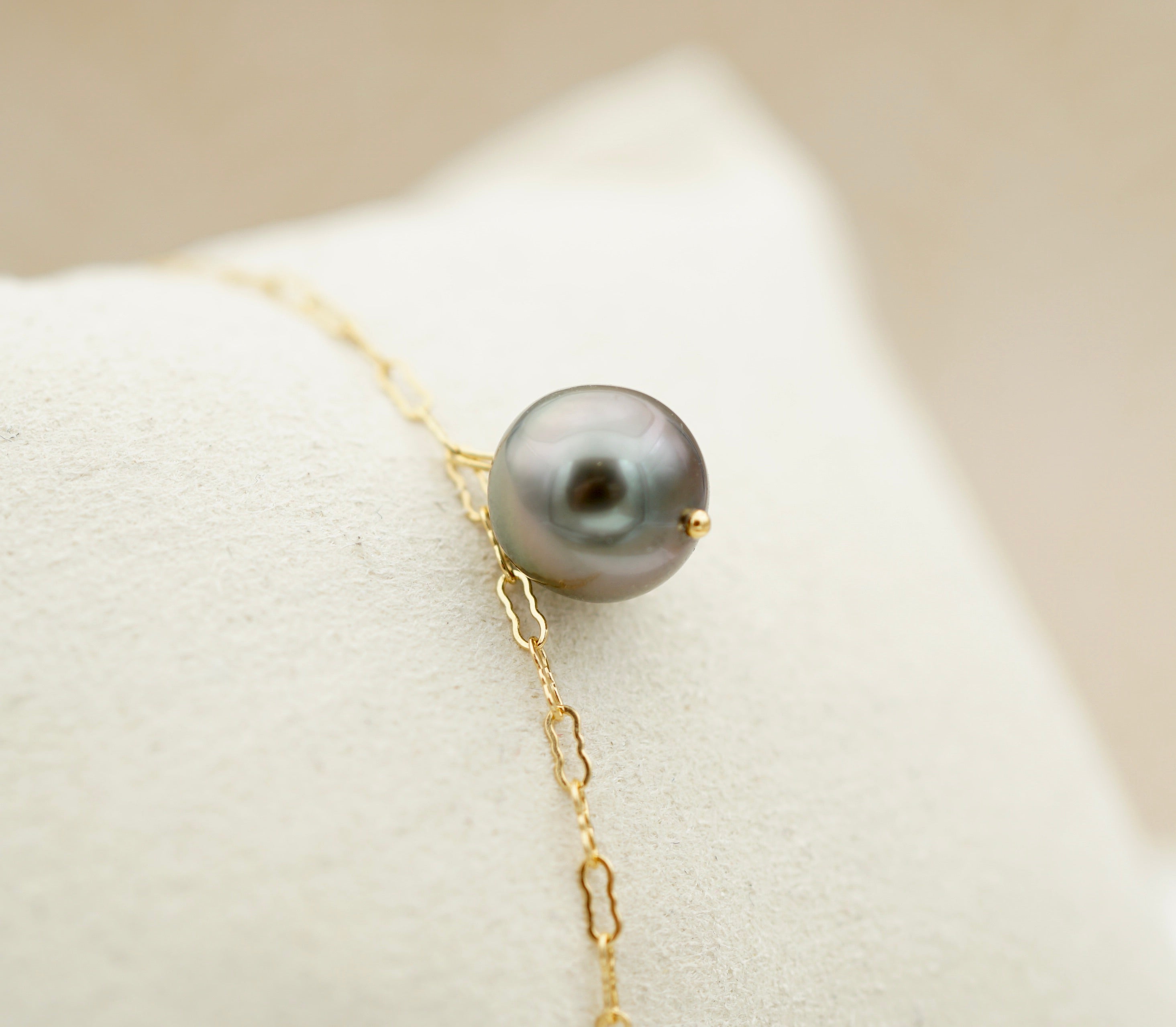 Collection Tiare perle ronde de 9.1mm