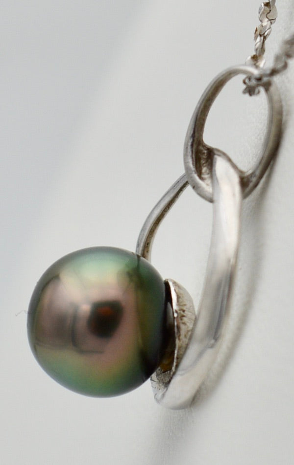 Collection Tere perle ronde de 8.2mm sur argent