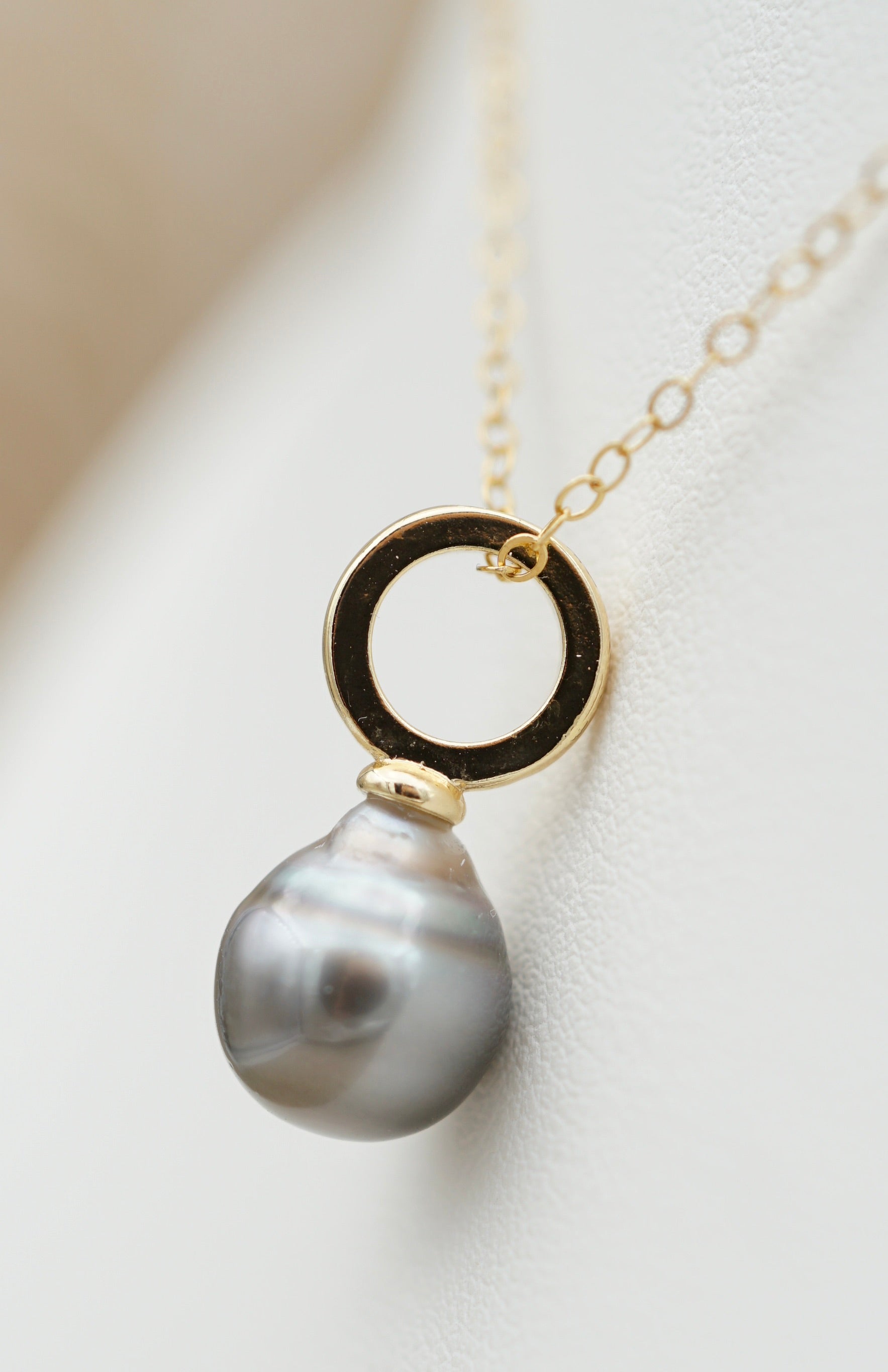 Rikitea perle cerclée de 9mm