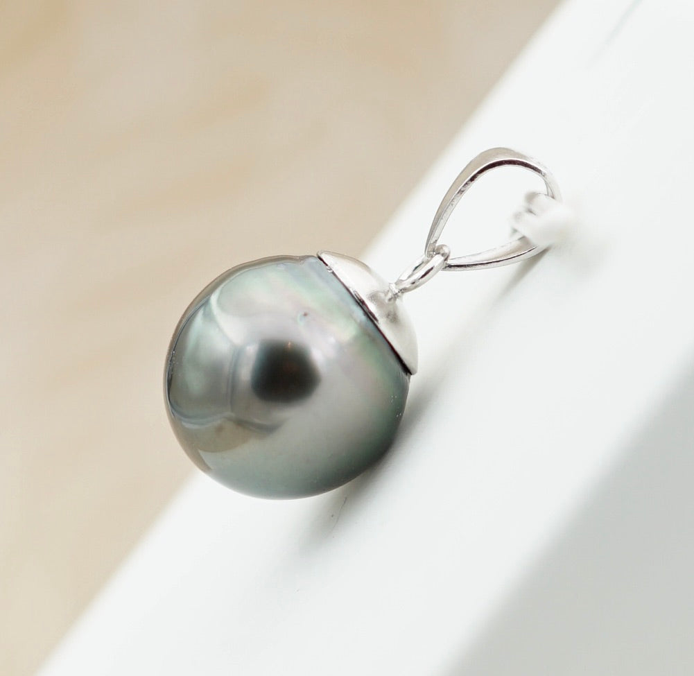 Collection Fenua perle cerclée de 12.6mm