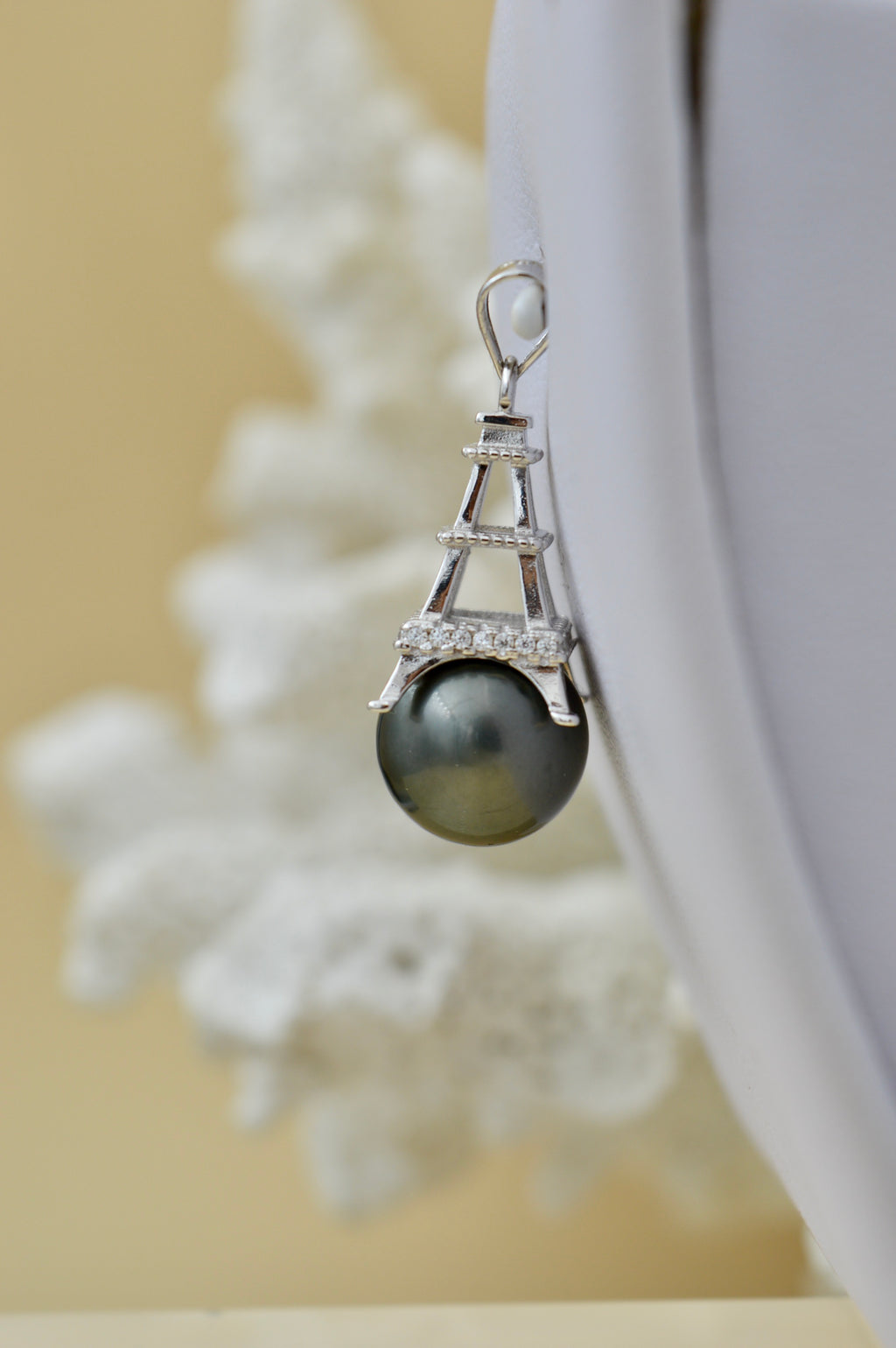 Collection Paris perle de 11.2mm sur argent