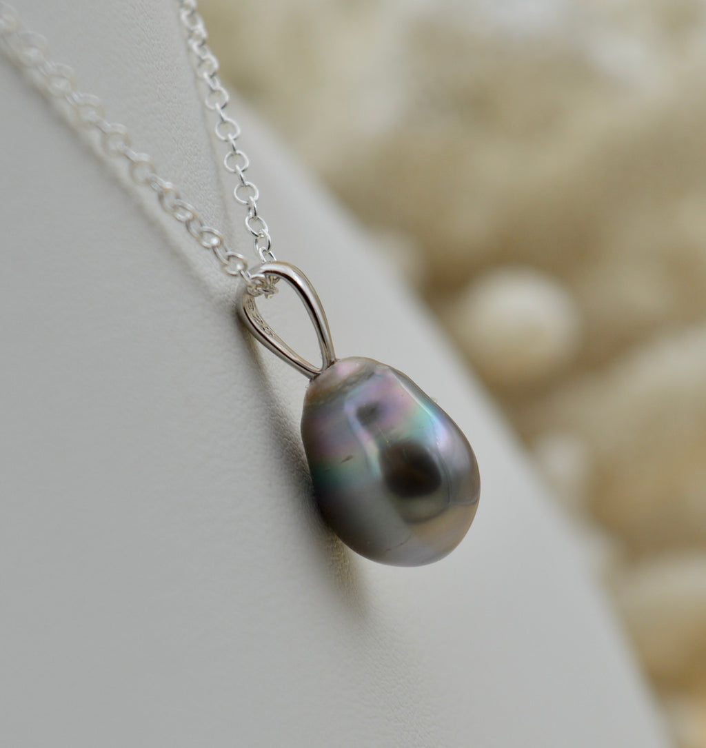 Collection Varua perle cerclée de 10mm sur argent