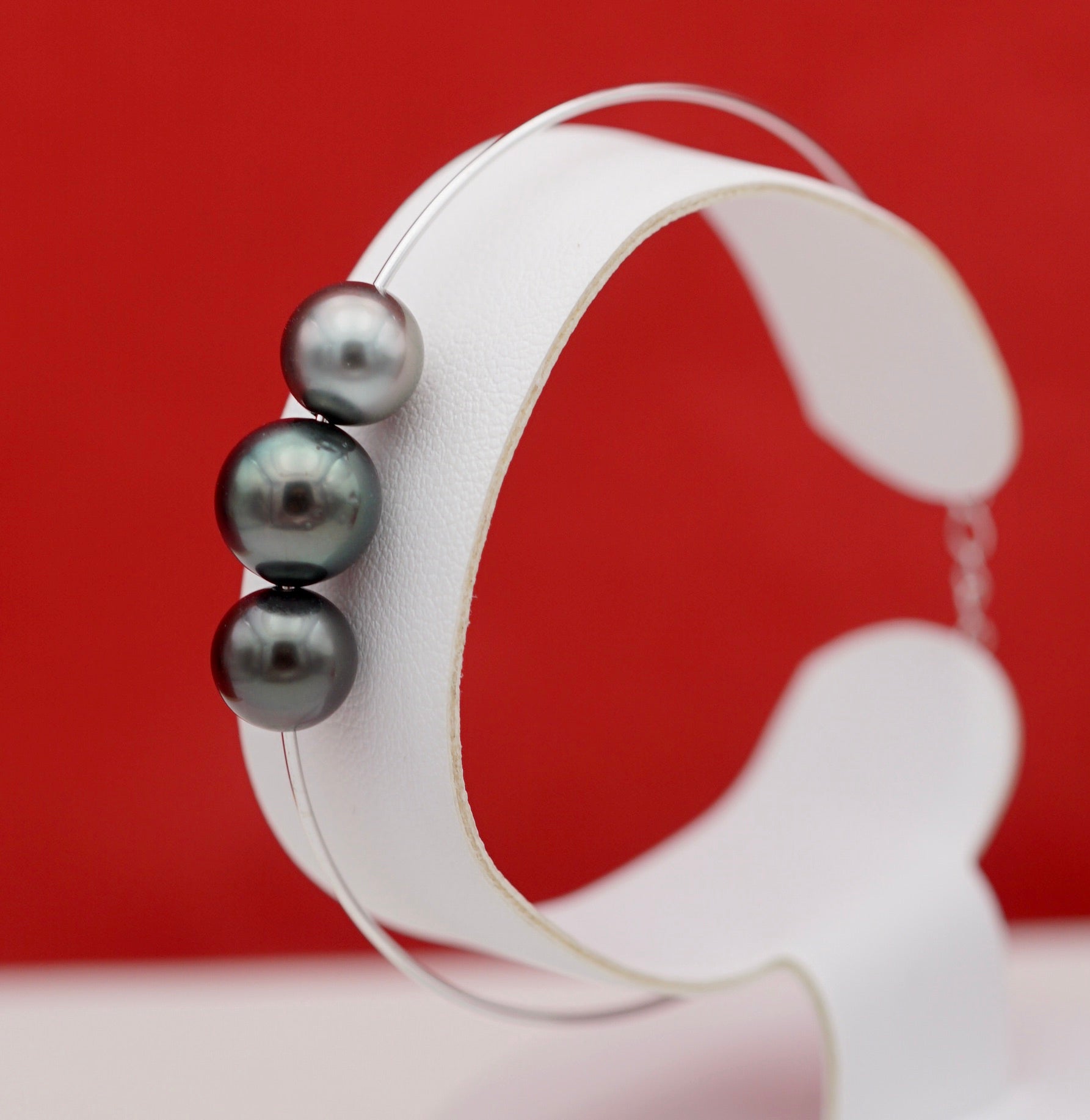 Collection Tahiti trois perles sur argent