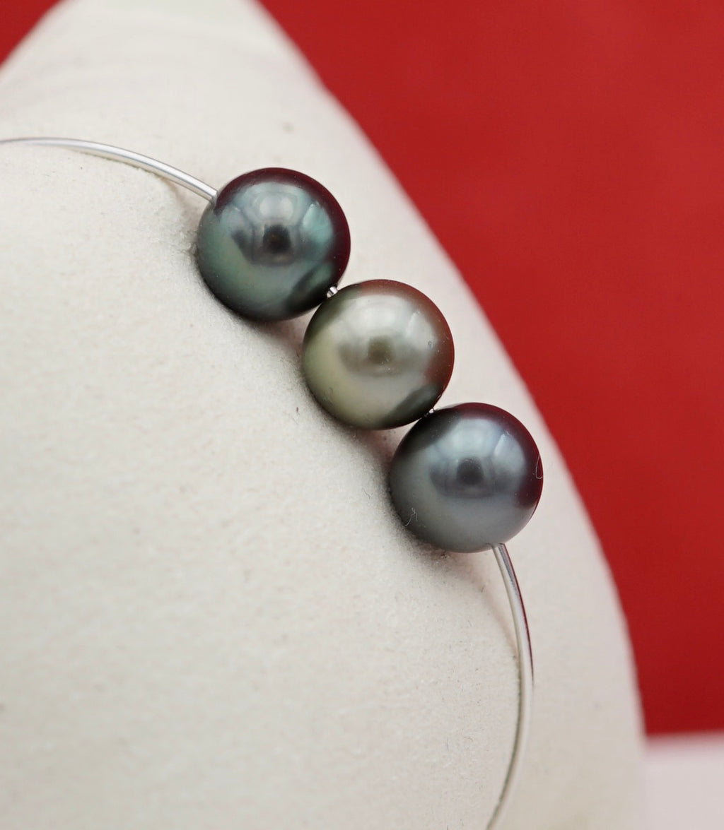 Collection Moorea perles rondes de 9.7mm