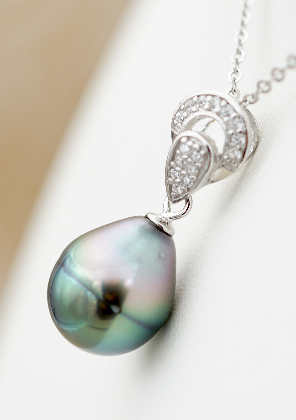Collection Ravea perle cerclée de 10.6mm