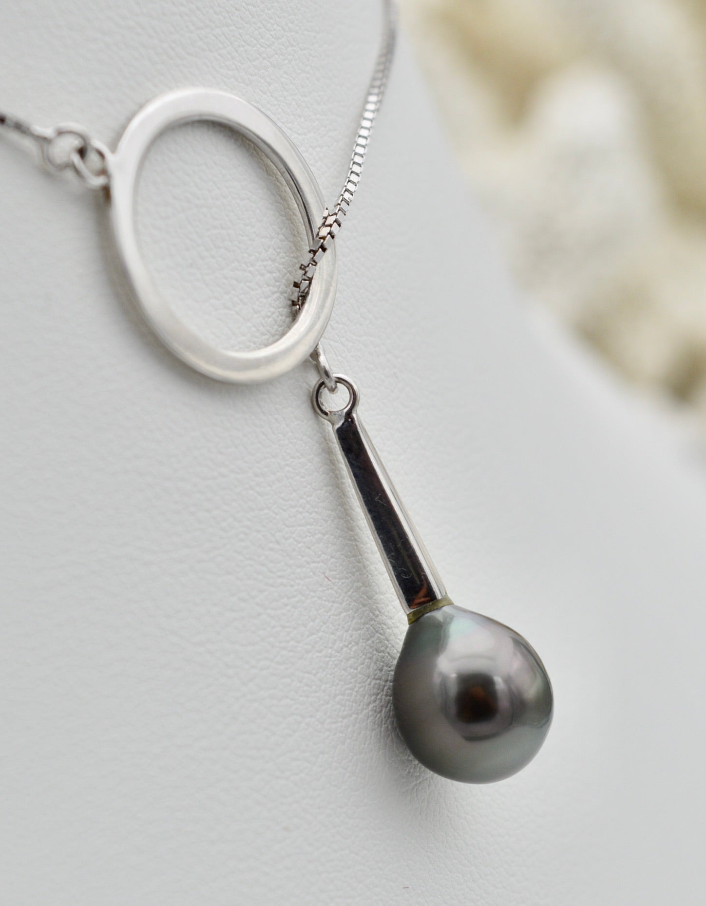 Collection Aorai perle de 9.2mm sur argent