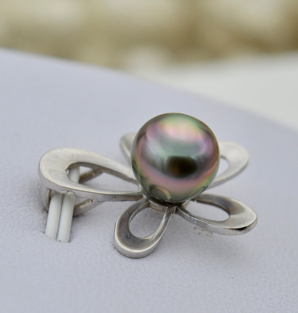 Collection Tiare perle de 8.7mm sur argent