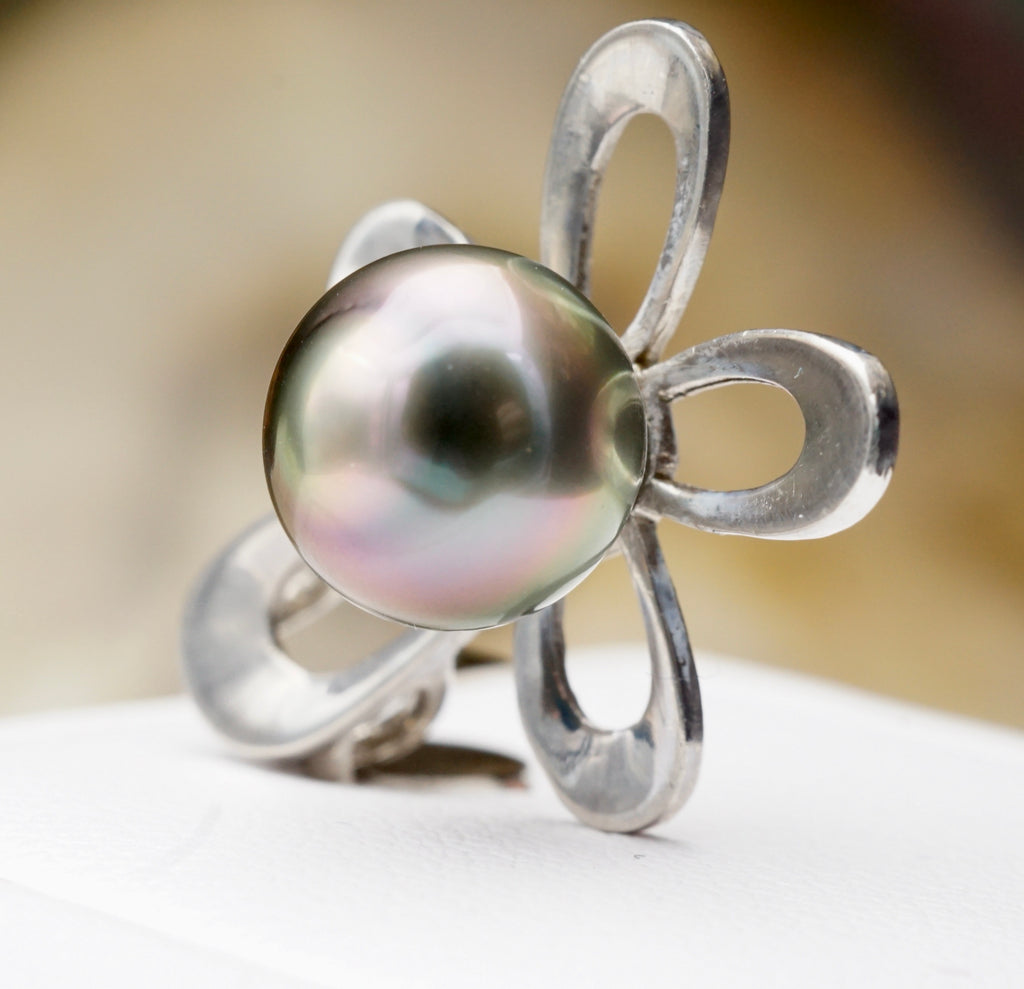 Collection Tiare perle de 8.7mm sur argent