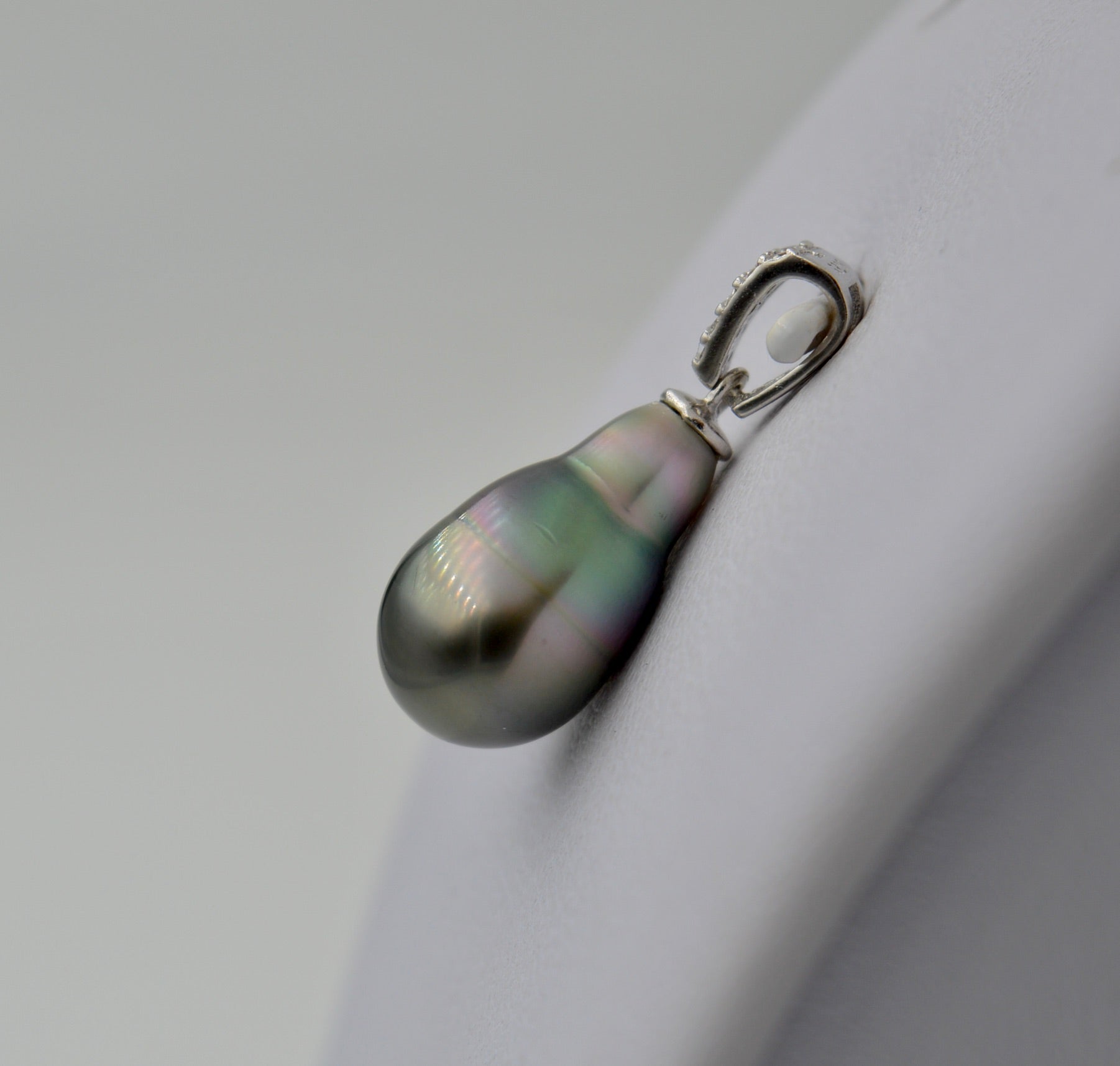 Collection Mangareva perle de 9mm sur argent