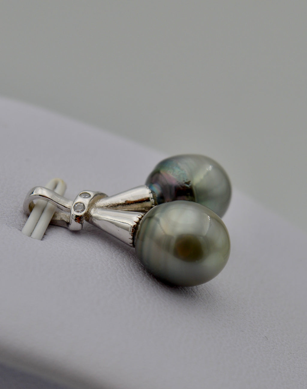 Collection Gambier 2 perles baroques montées sur argent