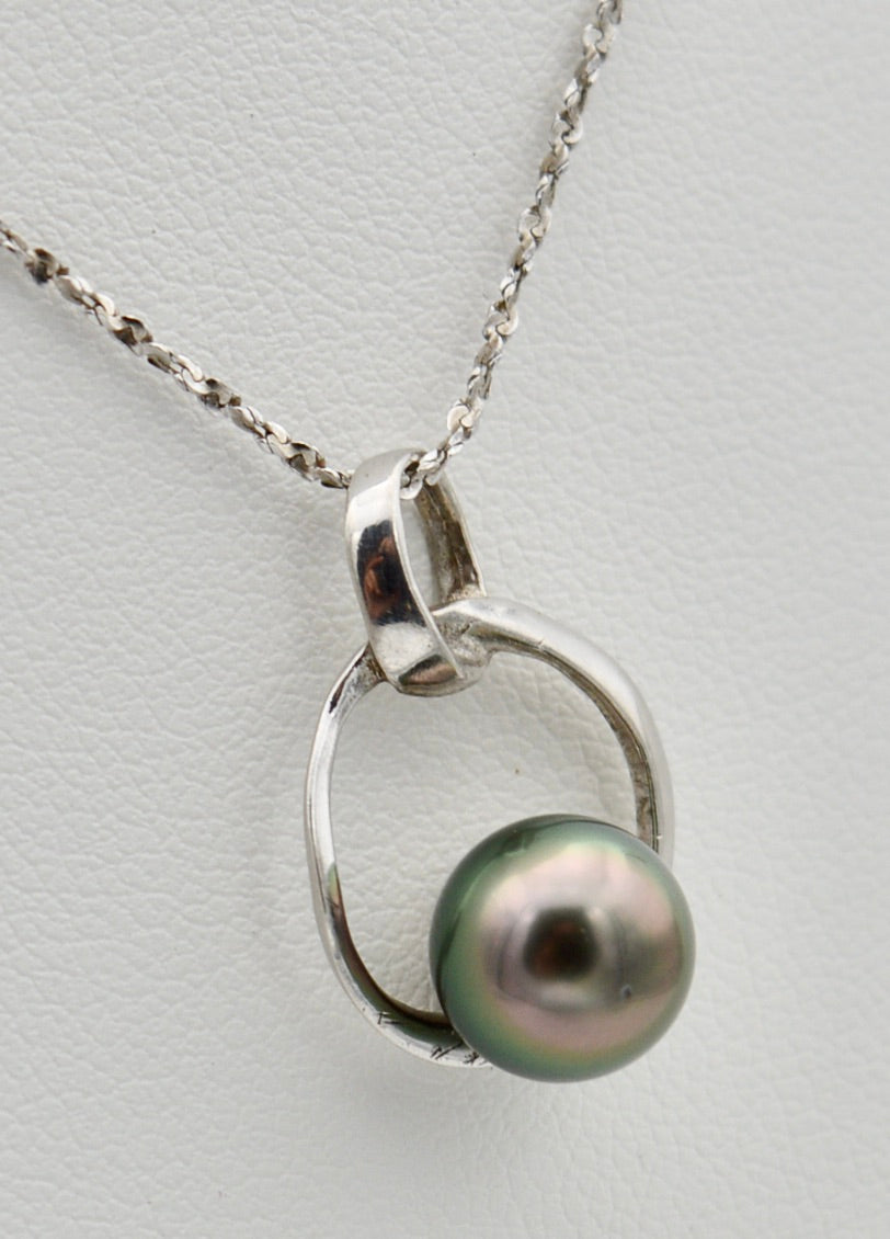 Collection Tere perle ronde de 8.2mm sur argent
