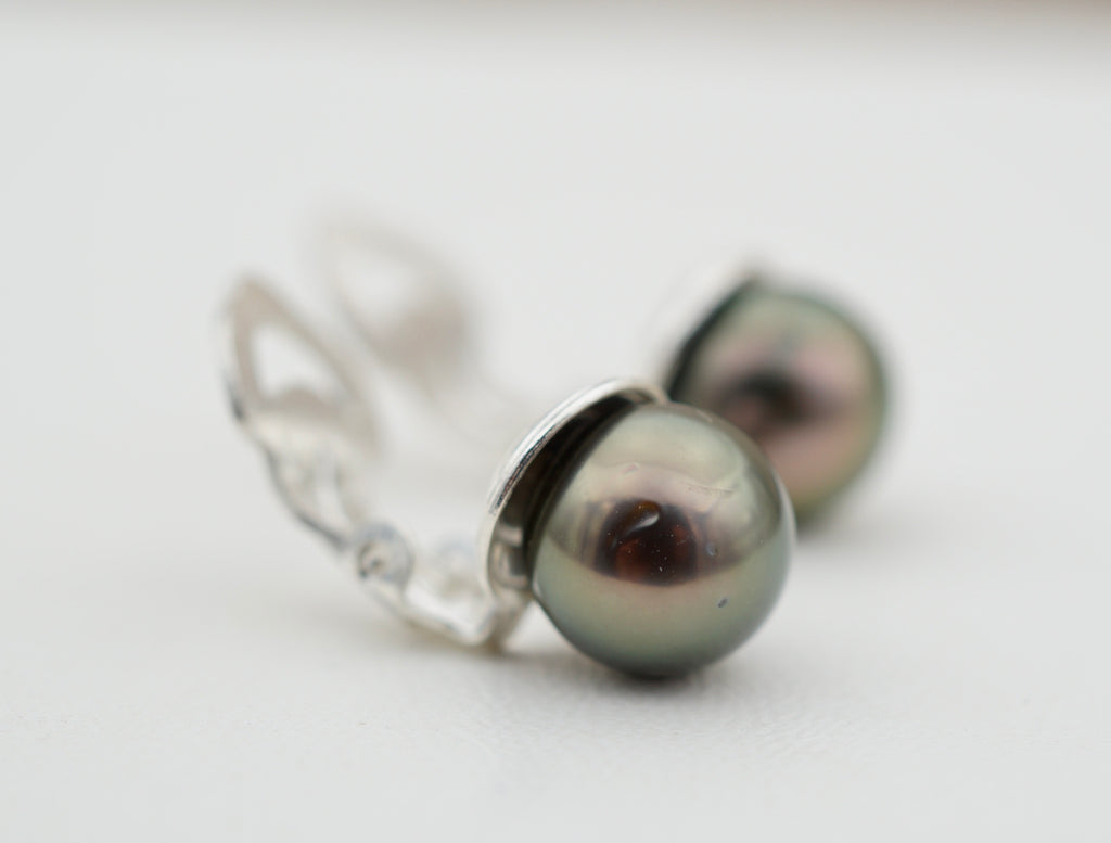 Aukena perle de Tahiti ronde de 8.7mm