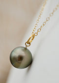 Apataki perle de Tahiti de 10.1mm sur gold Filled 14k