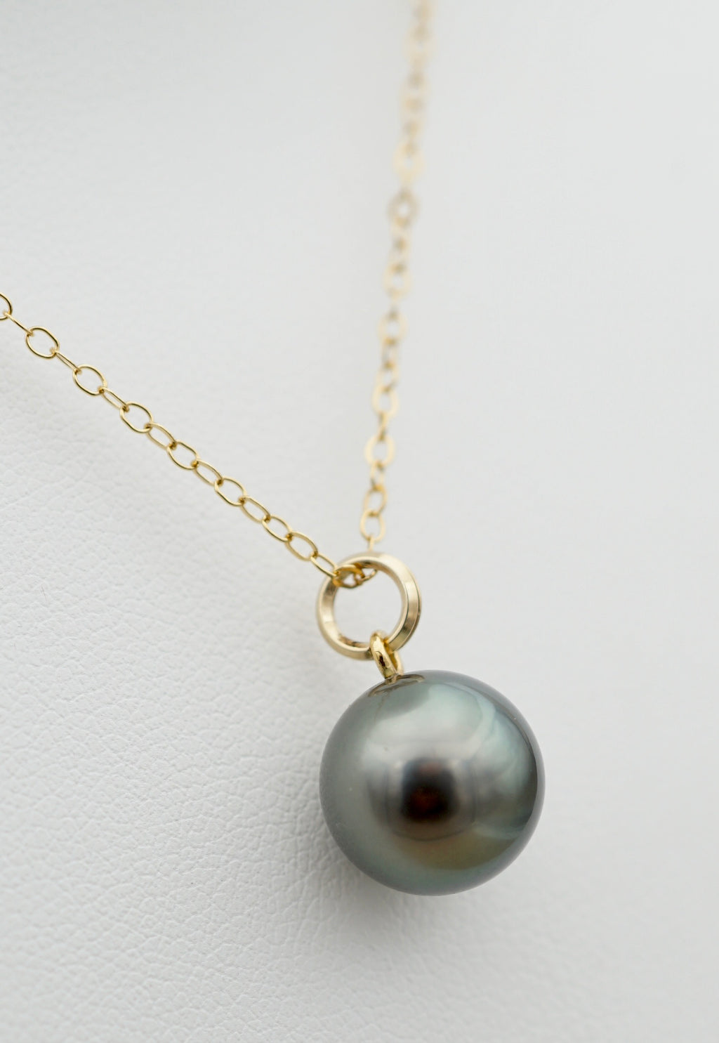 Tubuai perle de Tahiti de 10.3mm sur gold filled