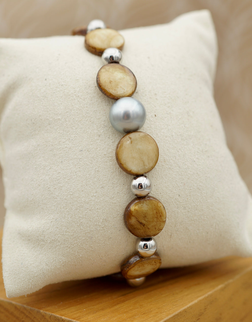 Kaukura perle de Tahiti ronde de 9.6mm